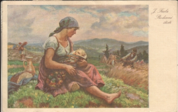 Srdečné přání / rodinné štěstí CZ 1933 95 002 ●